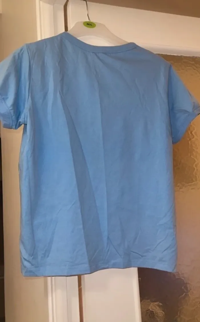 Tshirt bleu bershka taille M - photo numéro 3