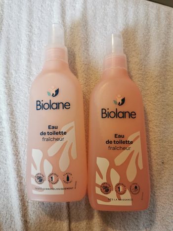 Lot Eau de toilette Biolane 