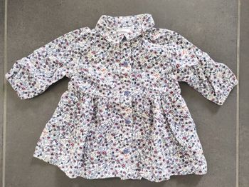 Robe velours bébé fille Lulu castagnette