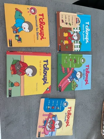 Lot livres t’choupi