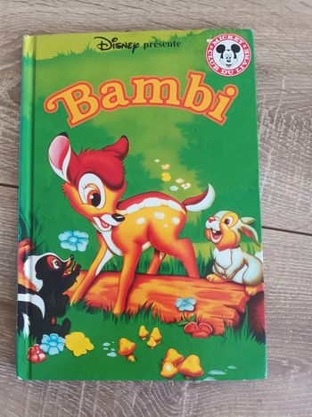 Livre bambi disney