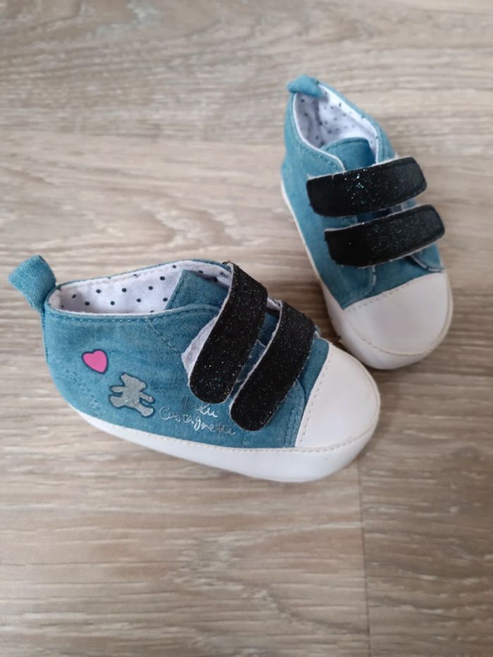 Basket lulu castagnette 6/12 mois