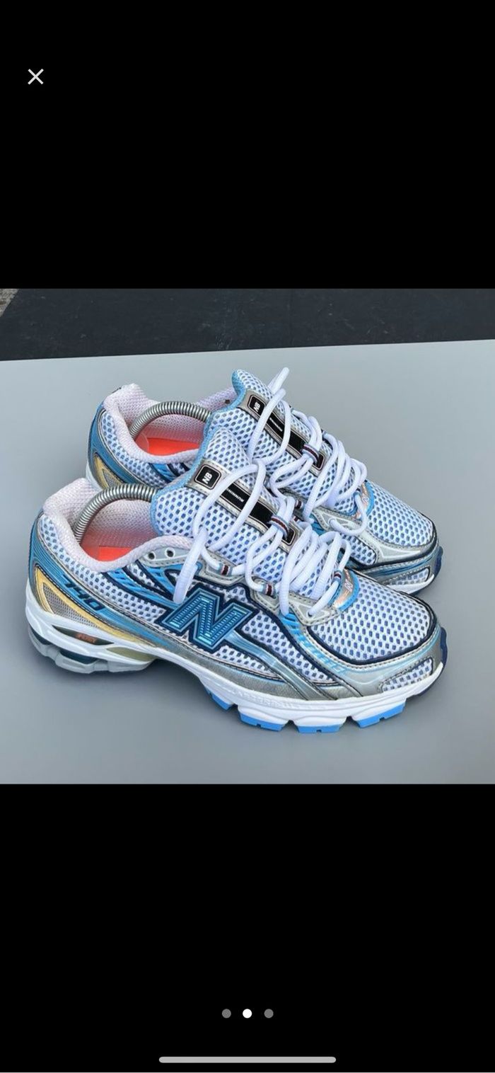 New balance - 740 - baskets - blanc et bleu 41 - photo numéro 2
