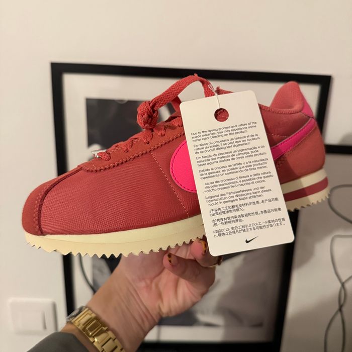 Basket Nike Cortez rose - photo numéro 4
