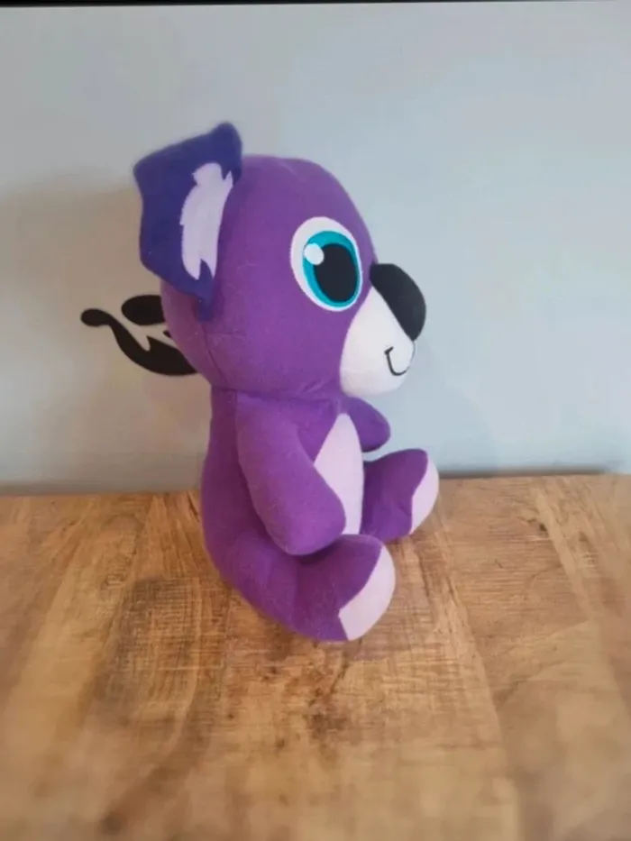 Peluche koala 25 cm violet - photo numéro 4