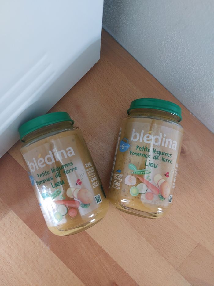 Lot de 2pots, Petits légumes Pomme de terre Lieu, Blédina, 200g