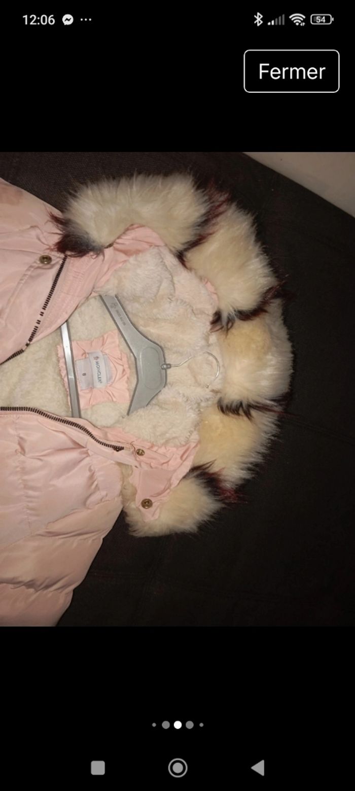 Manteau fourrure âge 8 ans - photo numéro 4