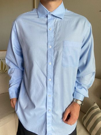 Chemise Tommy Hilfiger - taille L - bleu 👔