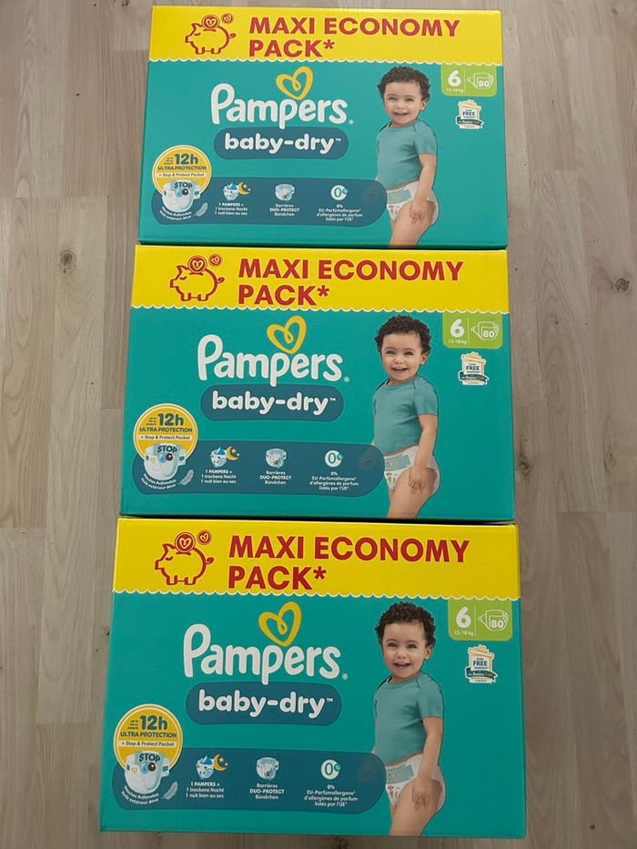 Pampers taille 6