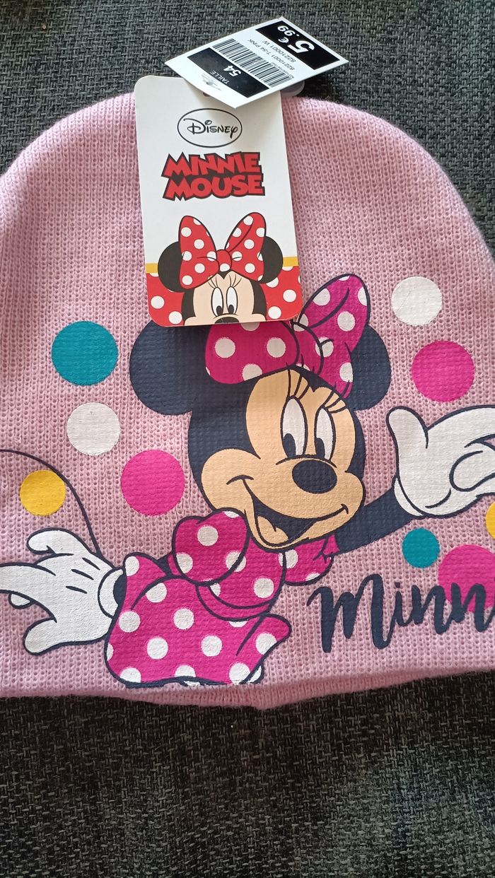 Bonnet fille taille 54 minnie - photo numéro 2
