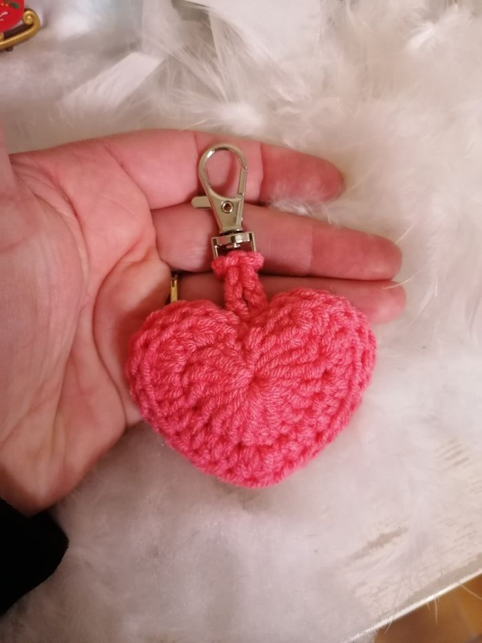 Porte clés cœur - photo numéro 2