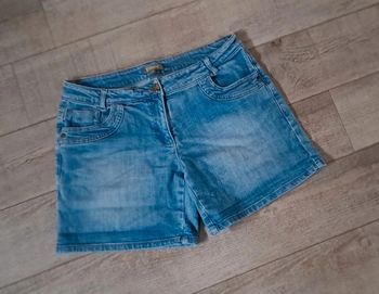 Short en jeans