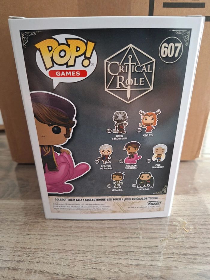 Funko pop critical role scanlan shorthalt 607 - photo numéro 2