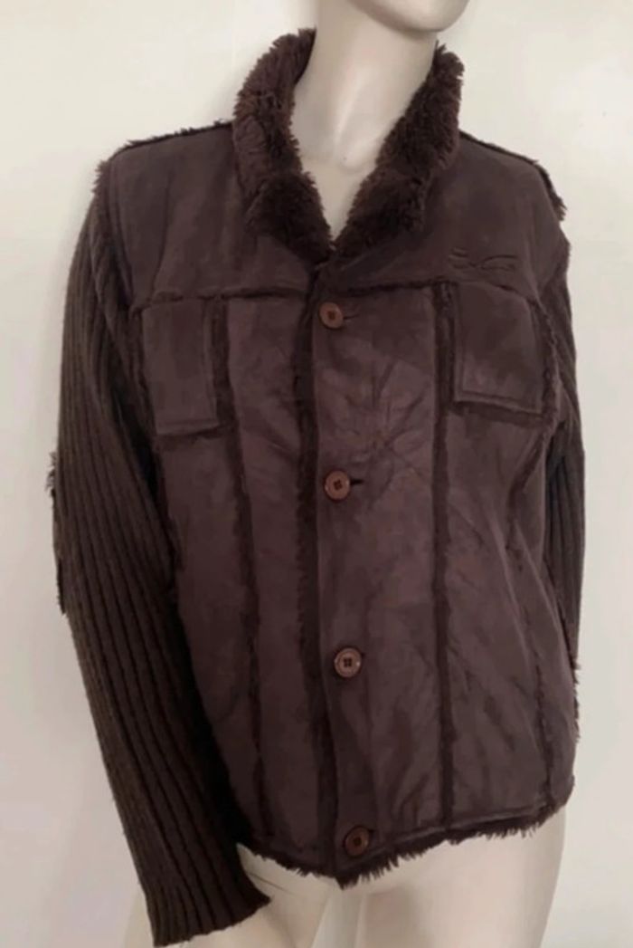 Jolie veste chaude marron Execo taille 16 ans ou 36