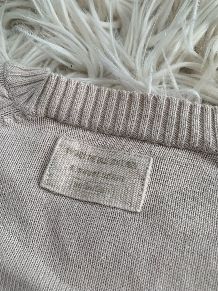 Pull beige 6 mois - photo numéro 4