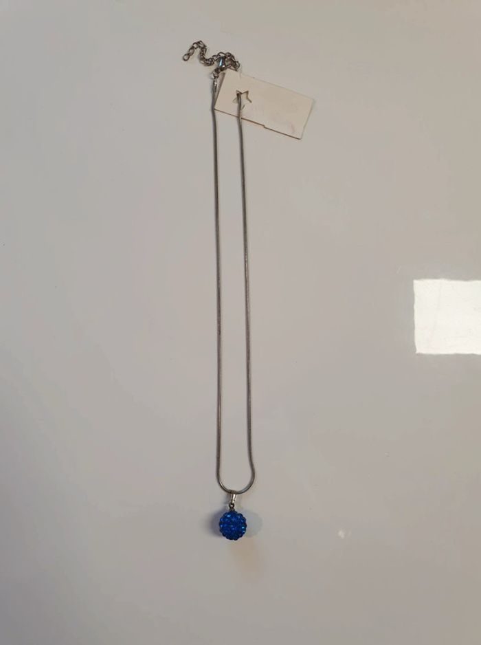 Collier perle shamballa - NEUF