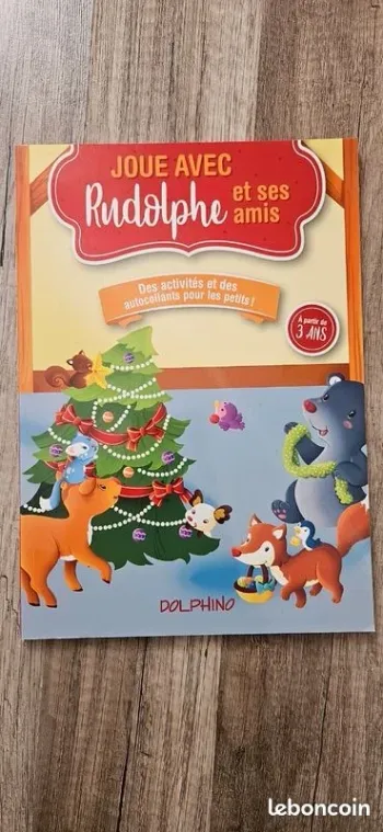 Joue avec Rudolphe livre