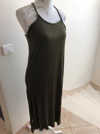 Robe verte Mango