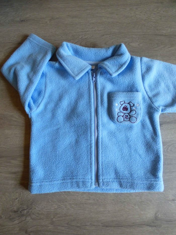 Gilet polaire 6 mois mixte