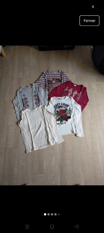 Lot de tee shirt