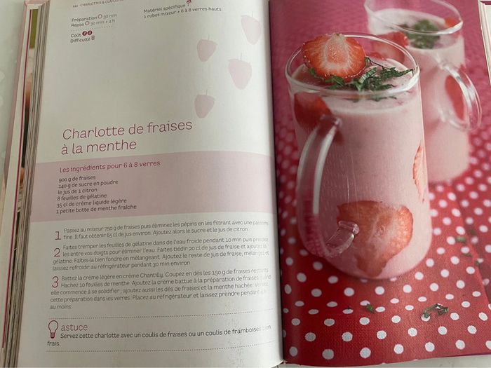 Livre cuisine desserts de notre enfance - photo numéro 3