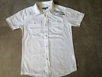 Chemise blanche Taille 14 ans Overgame