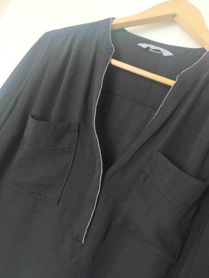 H&M blouse noire taille 40 - photo numéro 10