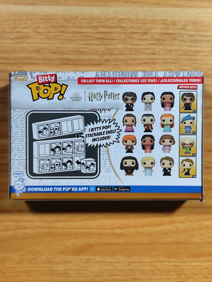 Boîte 4 Bitty Pop! Harry Potter - Hermione Granger, Viktor Krum, Ginny Weasley + Mystère ! - photo numéro 7