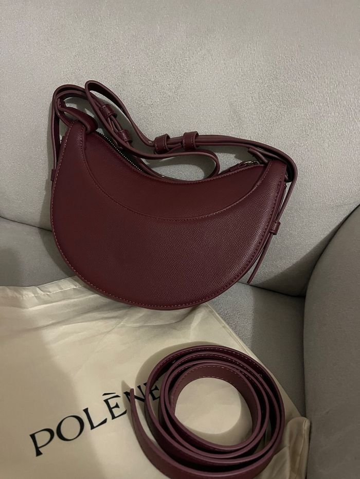 Sac polène à bandoulière cuir - photo numéro 3