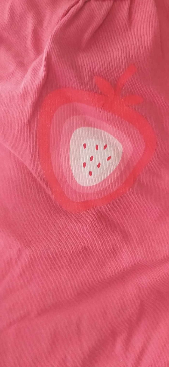 Lot de 4 hauts  ( tshirt, debardeur) fille18 mois - photo numéro 8