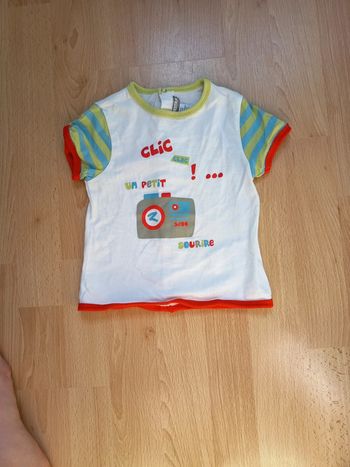 T-shirt garçon 12 mois