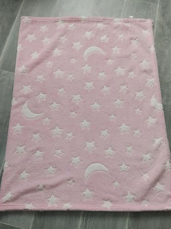 Plaid phosphorescent la nuit 