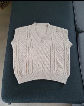 Pull sans manche