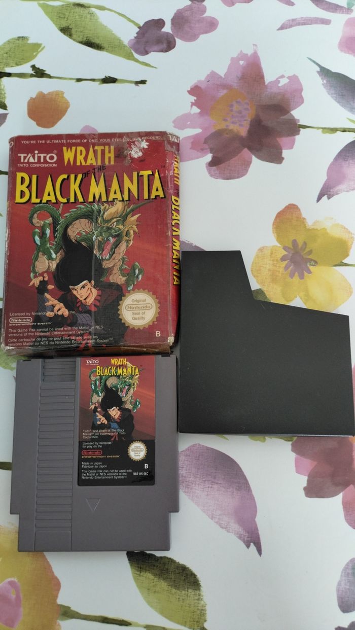 Jeu Nintendo NES : Wrath of the Black Manta