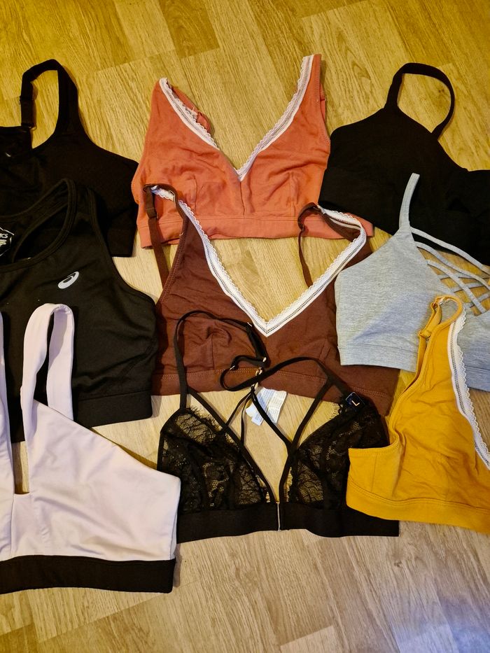 Lot de brassieres et bralettes taille L - photo numéro 4
