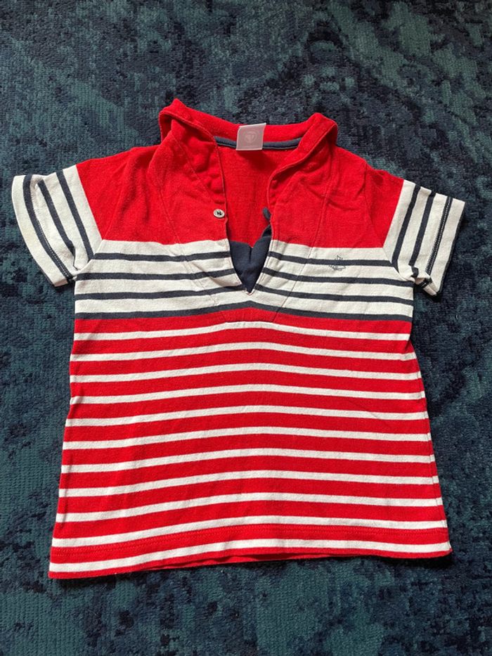 Tee-shirt marin Petit Bateau