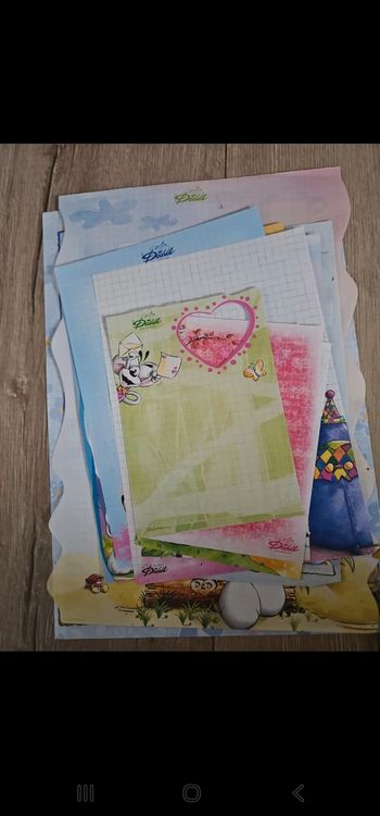 Lot feuille diddl