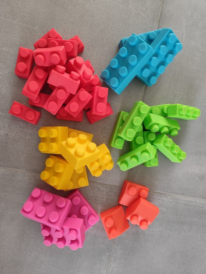 Jeux de construction bébé souple
