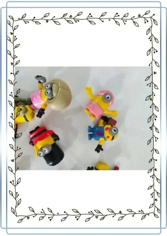 Lot de 9 figurines Minions en bon état - photo numéro 2