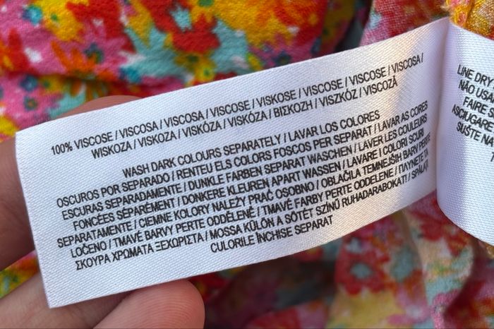 Robe courte colorée fleurie T40 • Primark - photo numéro 9