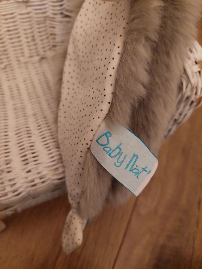 #16 - Doudou Ours gris frisounours Baby Nat (2) - photo numéro 5