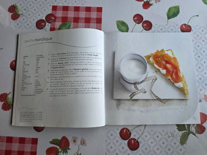 MOULE À GAUFRES TUPPERWARE EN SILICONE AVEC LE LIVRE 31 RECETTES - photo numéro 6