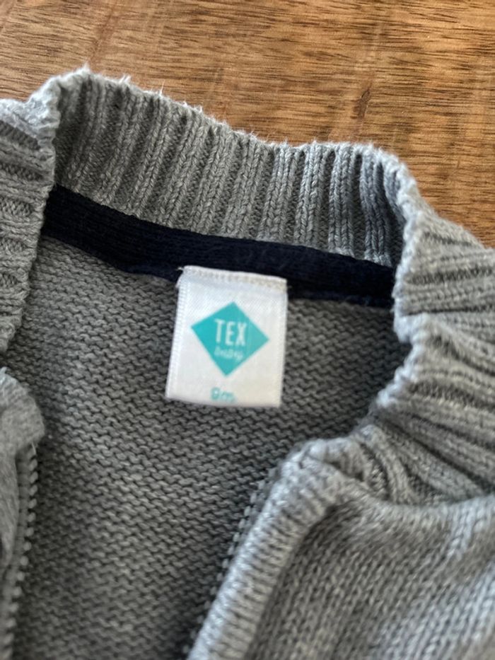Gilet zipé 9 mois - photo numéro 2