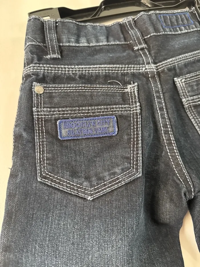 👖jean brut - garçon - 110 cm - très bon état -lupilu - skateboard - photo numéro 8