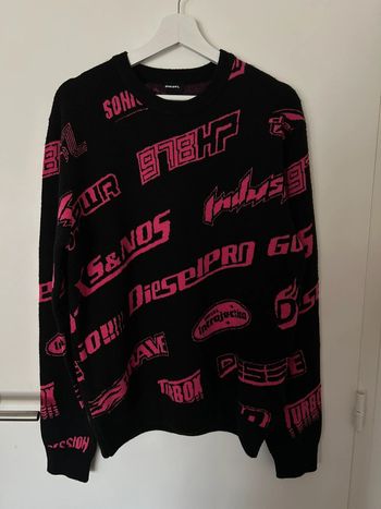 Pull knitwear Diesel style racing
