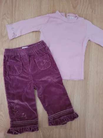 Tenue fille Kimbaloo 12 mois