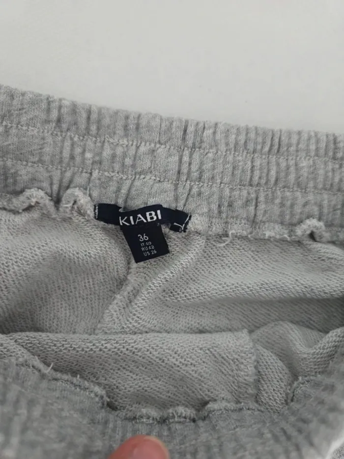 Short coton gris - photo numéro 2