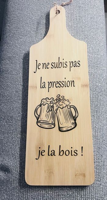 Planche personnalisé