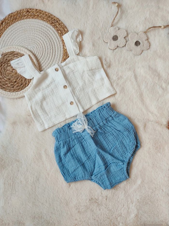 Ensemble fille coton