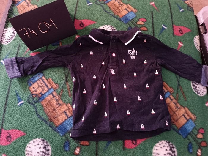 Polo garçon 74CM